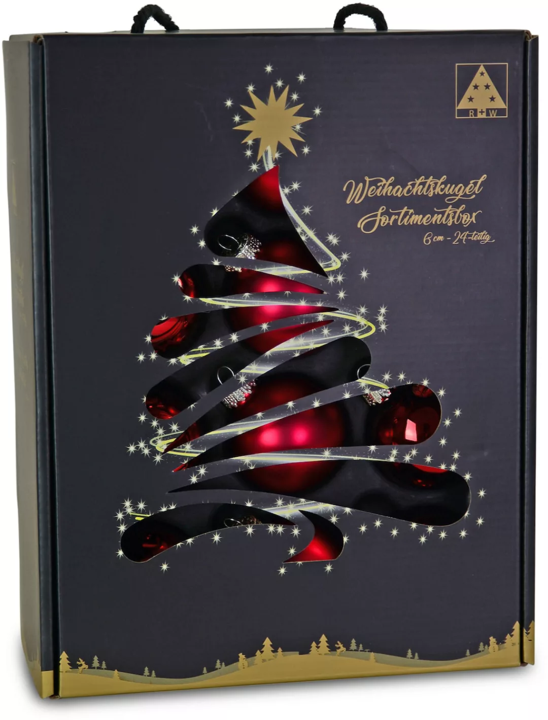 RIFFELMACHER & WEINBERGER Weihnachtsbaumkugel »Weihnachtsdeko rot, Christba günstig online kaufen