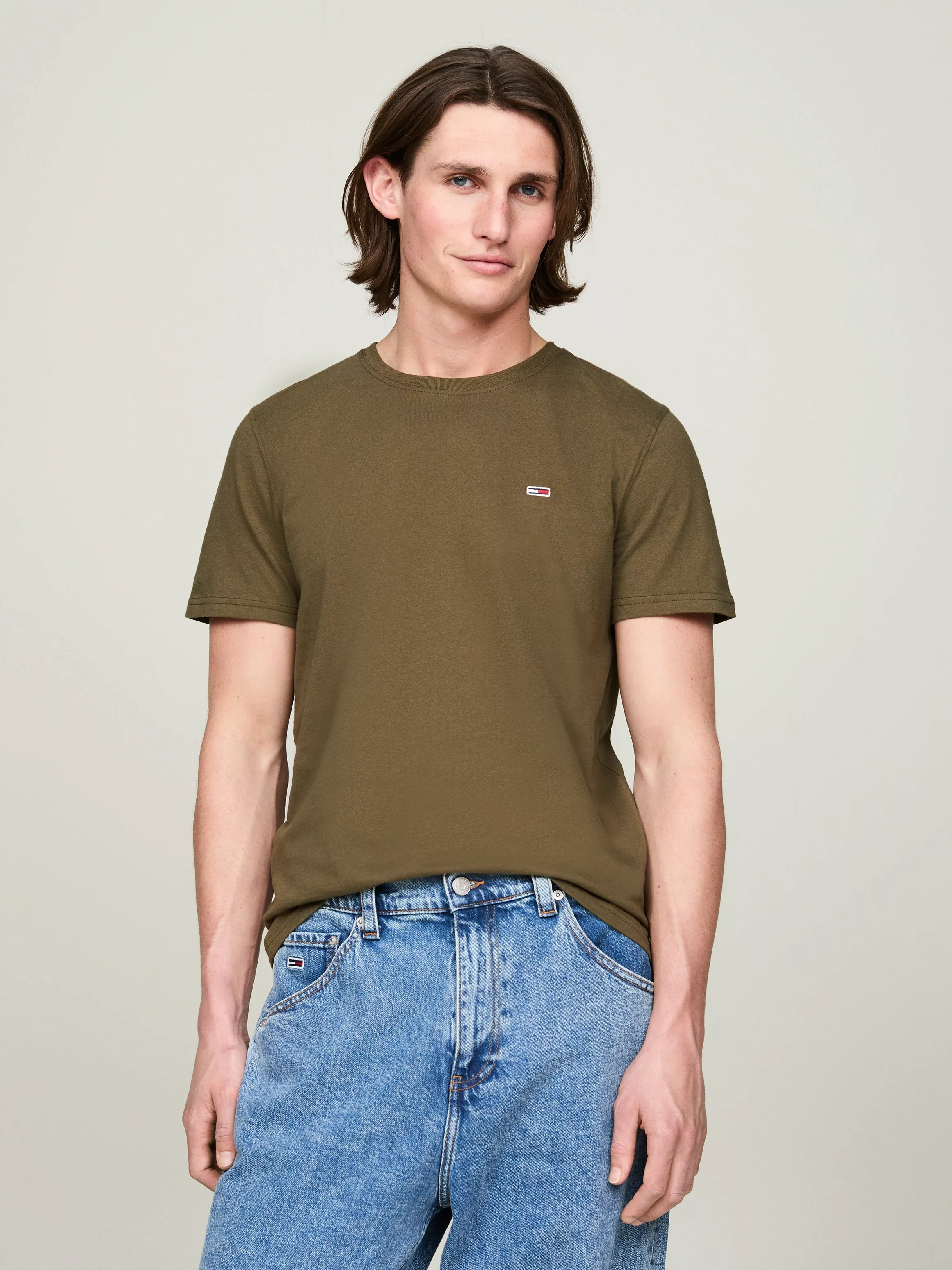 Tommy Jeans T-Shirt "TJM 2PACK SLIM JERSEY TEE", mit Rundhalsausschnitt günstig online kaufen