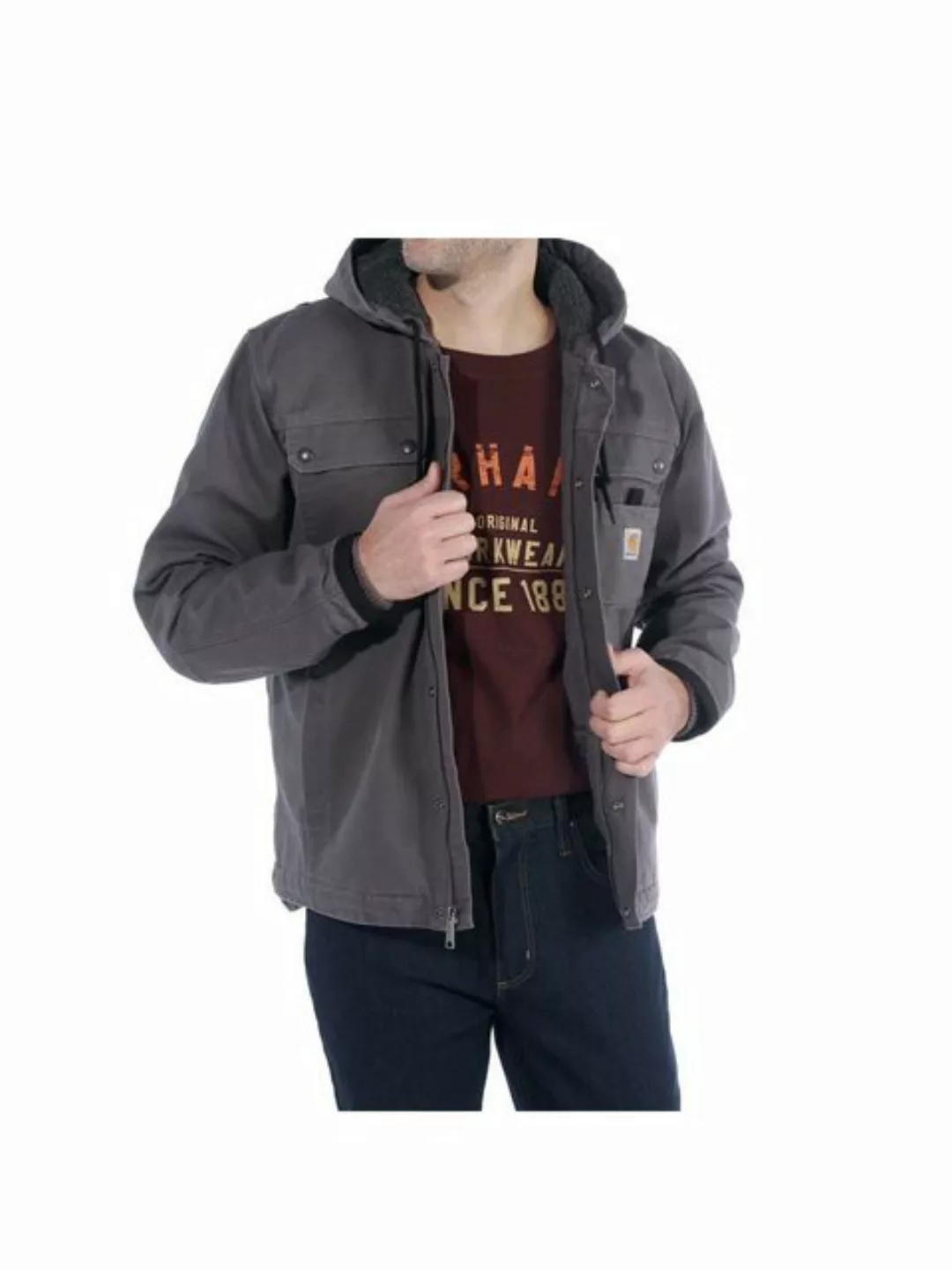 Carhartt Kapuzenplüschjacke BARTLETT JACKET (1-St) günstig online kaufen