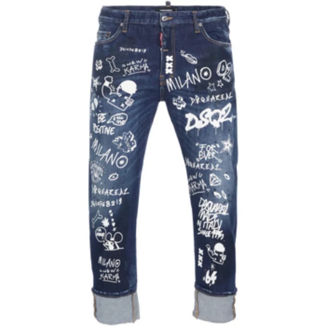 Dsquared  Straight Leg Jeans S74LB1076-S30685-470 günstig online kaufen