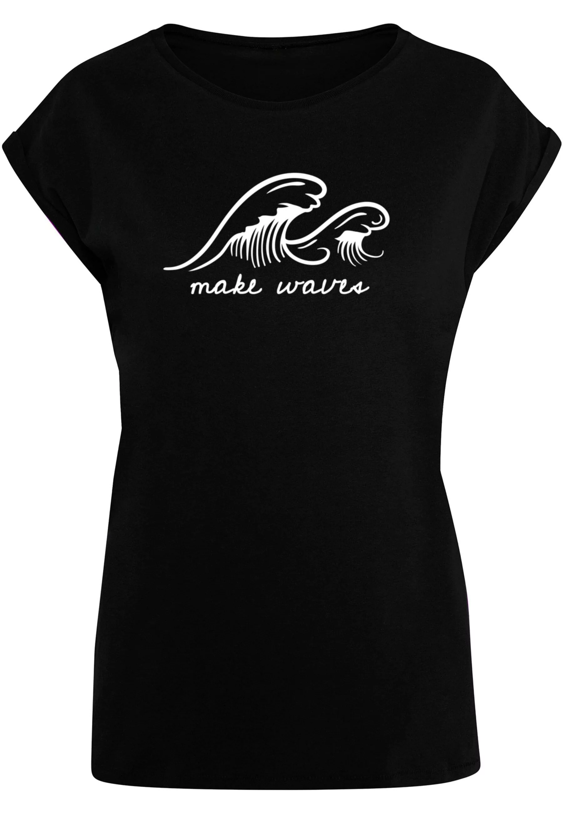 Merchcode T-Shirt "Merchcode Damen Ladies Summer - Make waves T-Shirt", (1 günstig online kaufen
