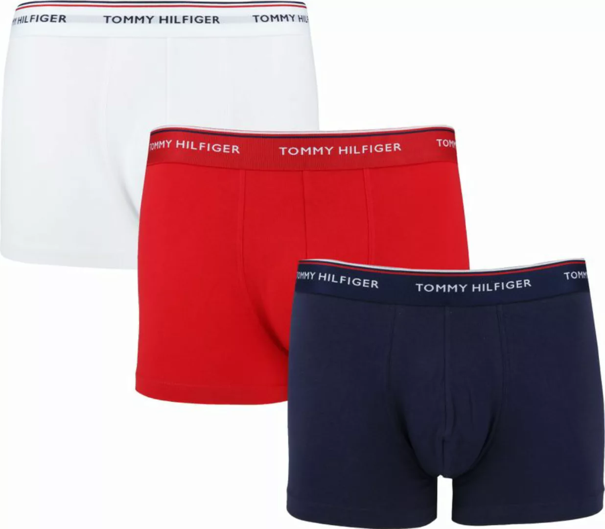 Tommy Hilfiger Shorts 3er-Pack Trunk Multi - Größe L günstig online kaufen