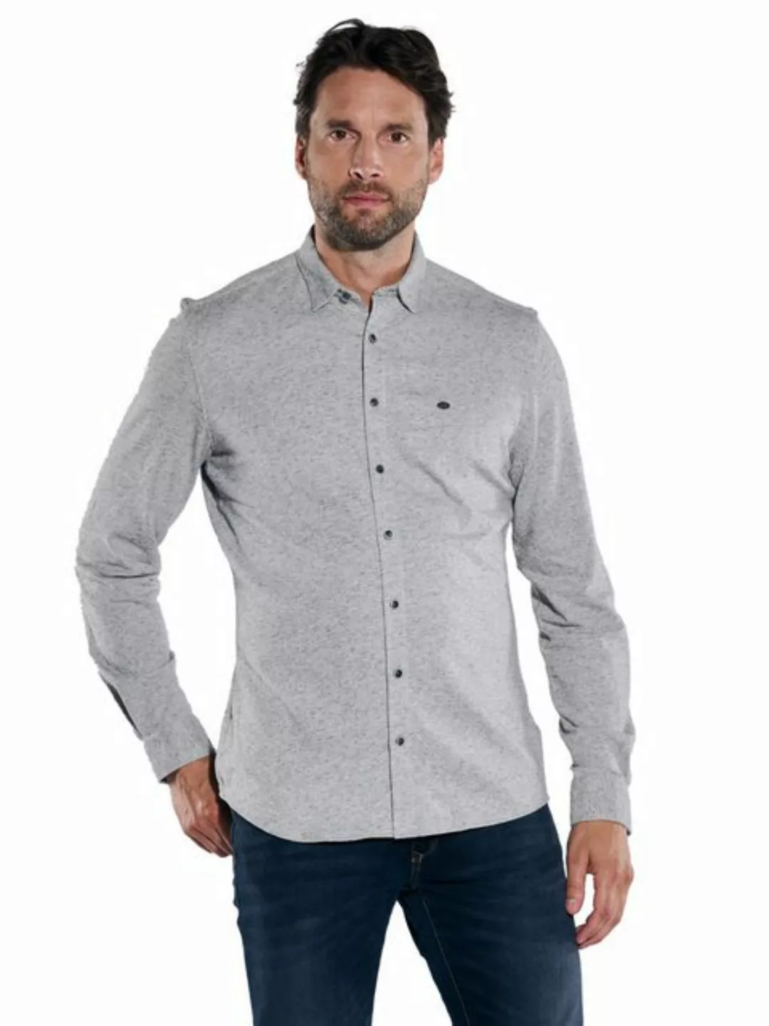 Engbers Langarmhemd Langarm-Hemd slim fit günstig online kaufen