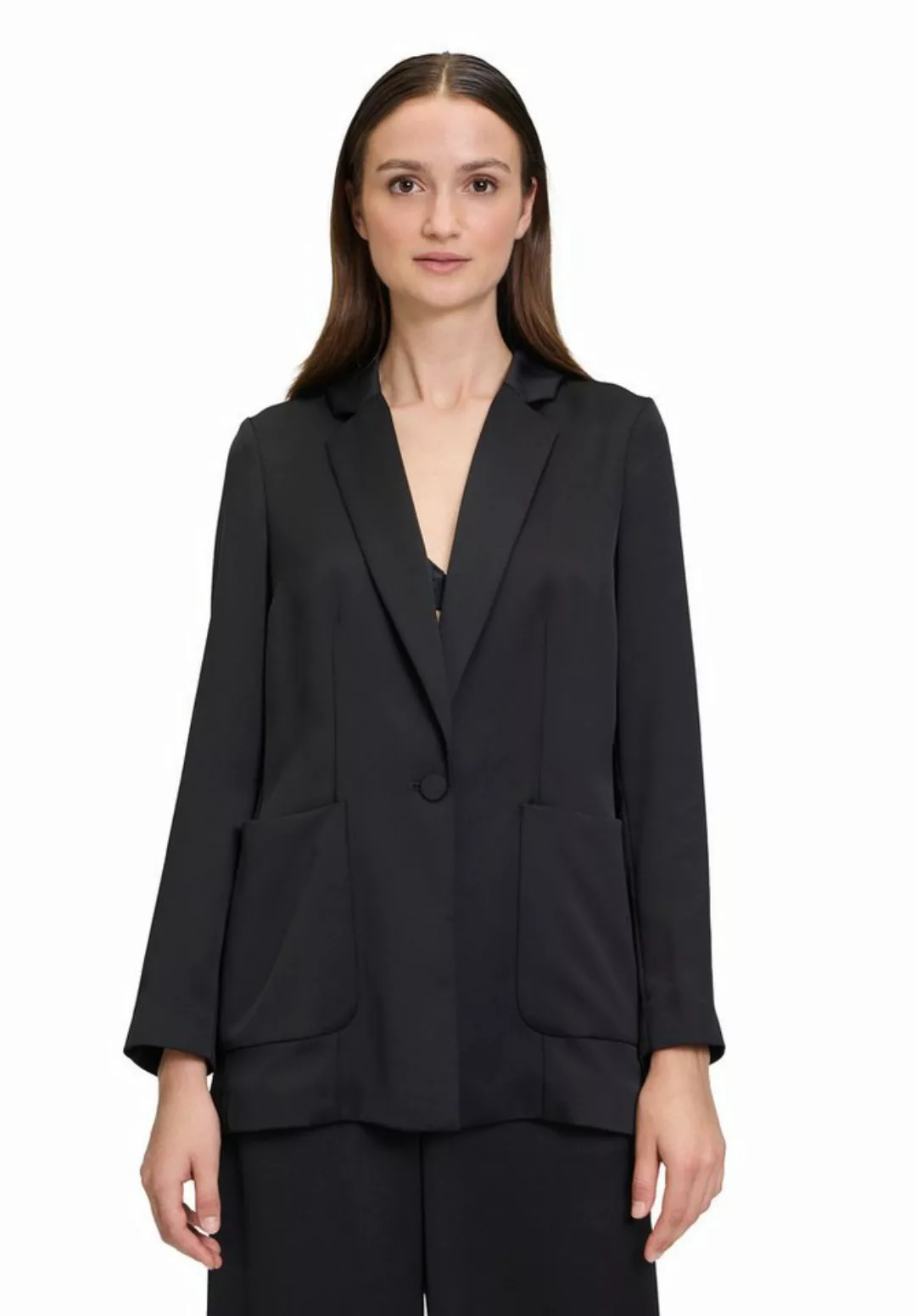 Vera Mont Jackenblazer "Vera Mont Blazer-Jacke mit aufgesetzten Taschen", M günstig online kaufen