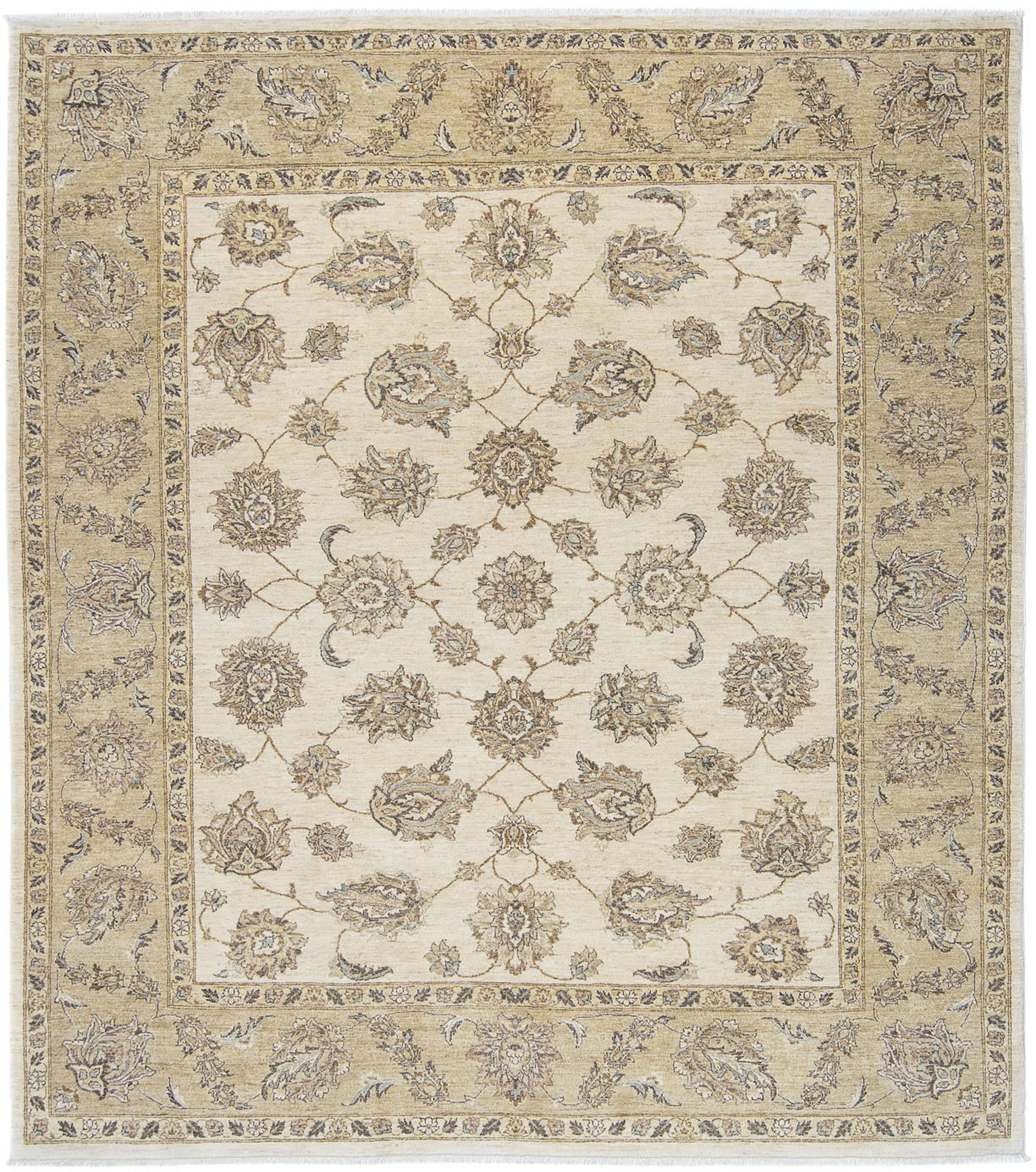 morgenland Orientteppich »Ziegler - 290 x 237 cm - beige«, rechteckig, Wohn günstig online kaufen