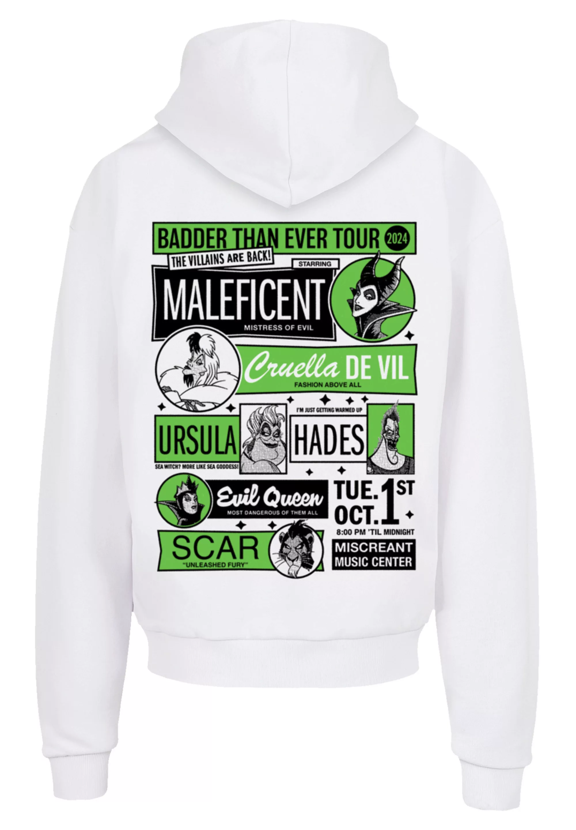 F4NT4STIC Kapuzenpullover "Disney Villians Are Back", Premium Qualität günstig online kaufen