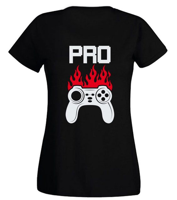 G-graphics T-Shirt Damen T-Shirt - Pro Gamer Slim-fit-Shirt, mit Frontprint günstig online kaufen