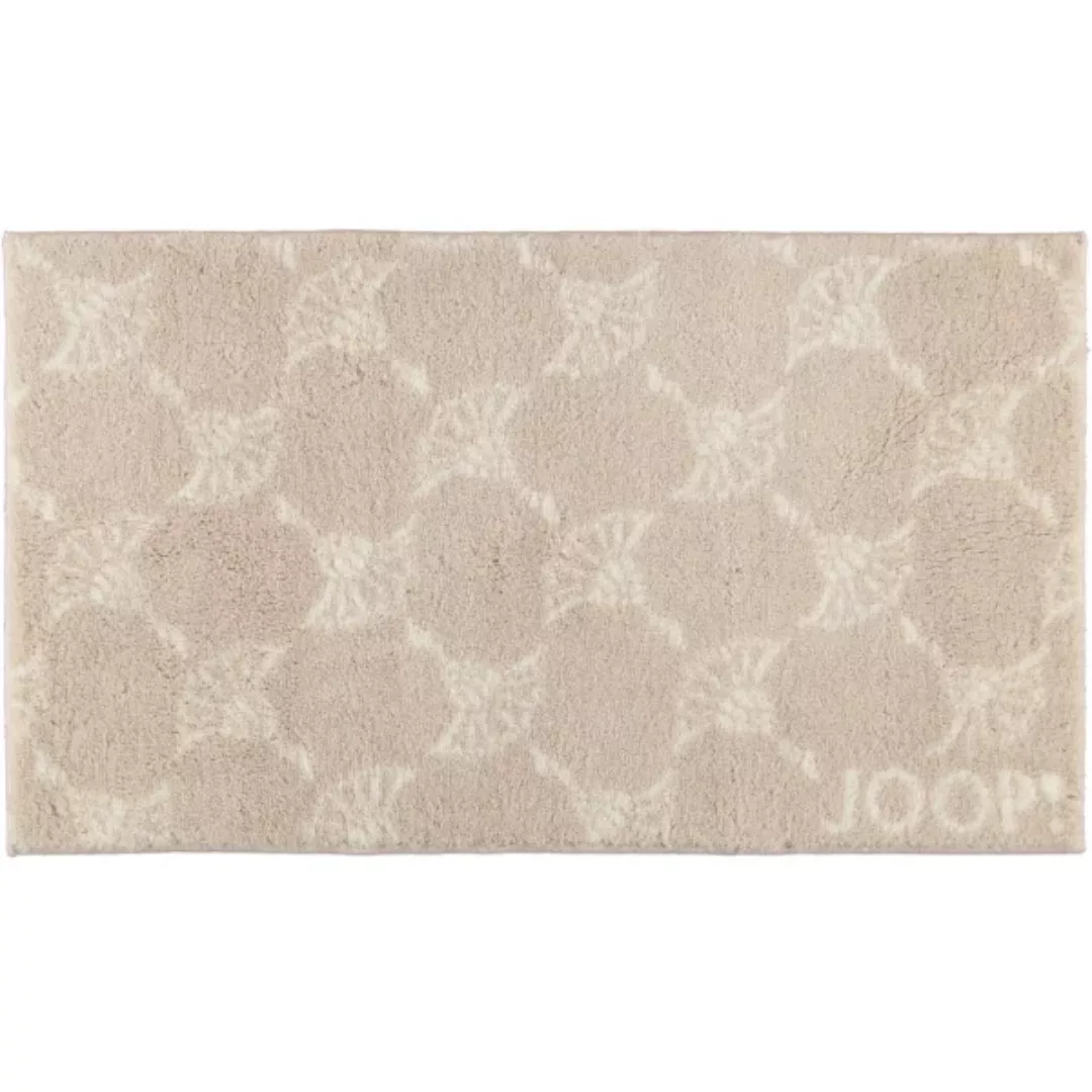 JOOP! Badteppich New Cornflower Allover 142 - Farbe: Natur - 020 - 70x120 c günstig online kaufen