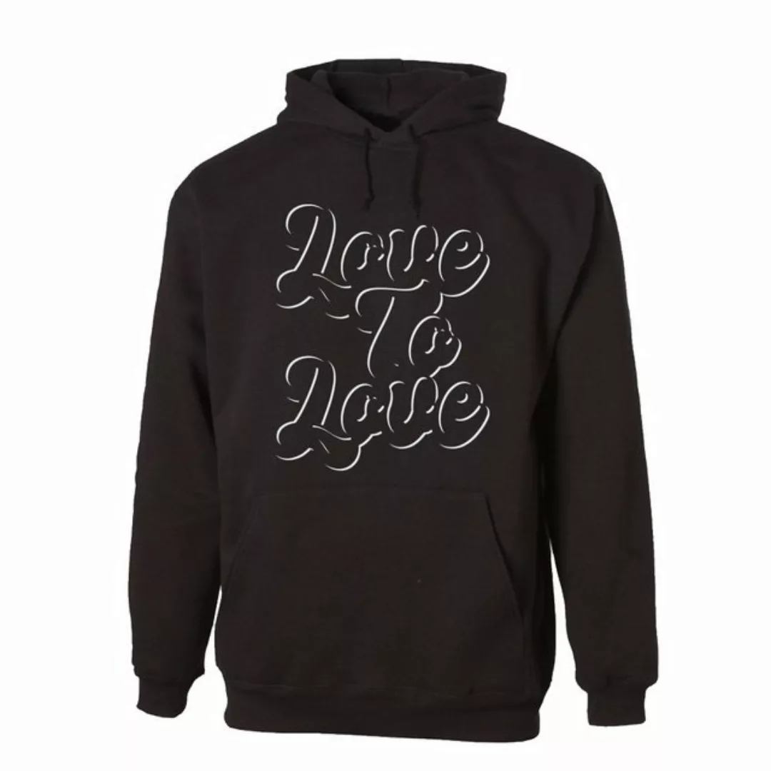 G-graphics Hoodie Love to love Unisex mit trendigem Frontprint mit Spruch z günstig online kaufen