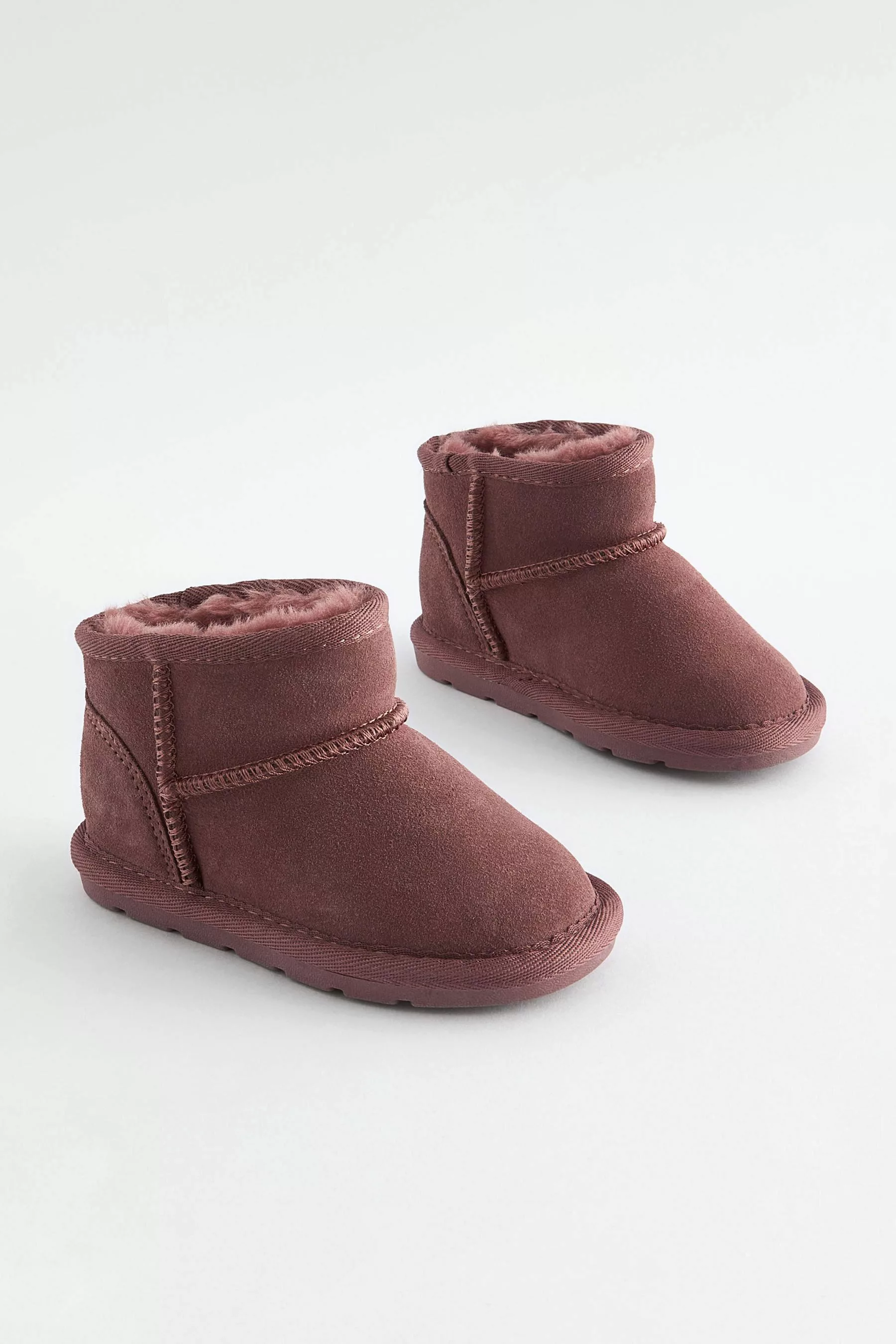 Next Mini-Schlupfstiefel aus Veloursleder Schlupfstiefel (1-tlg) günstig online kaufen