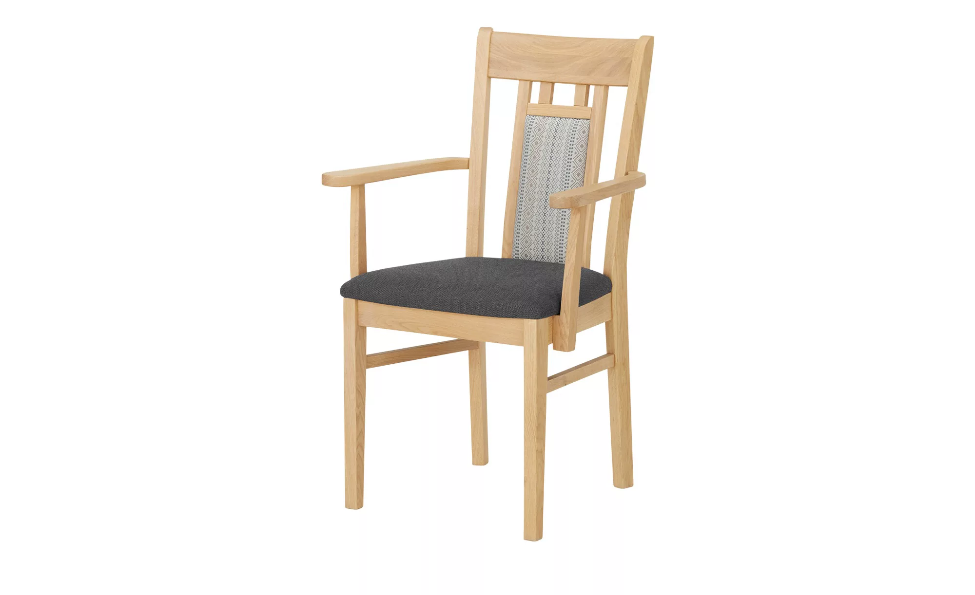 Polsterstuhl - grau - 60 cm - 95 cm - 56 cm - Stühle > Esszimmerstühle - Mö günstig online kaufen