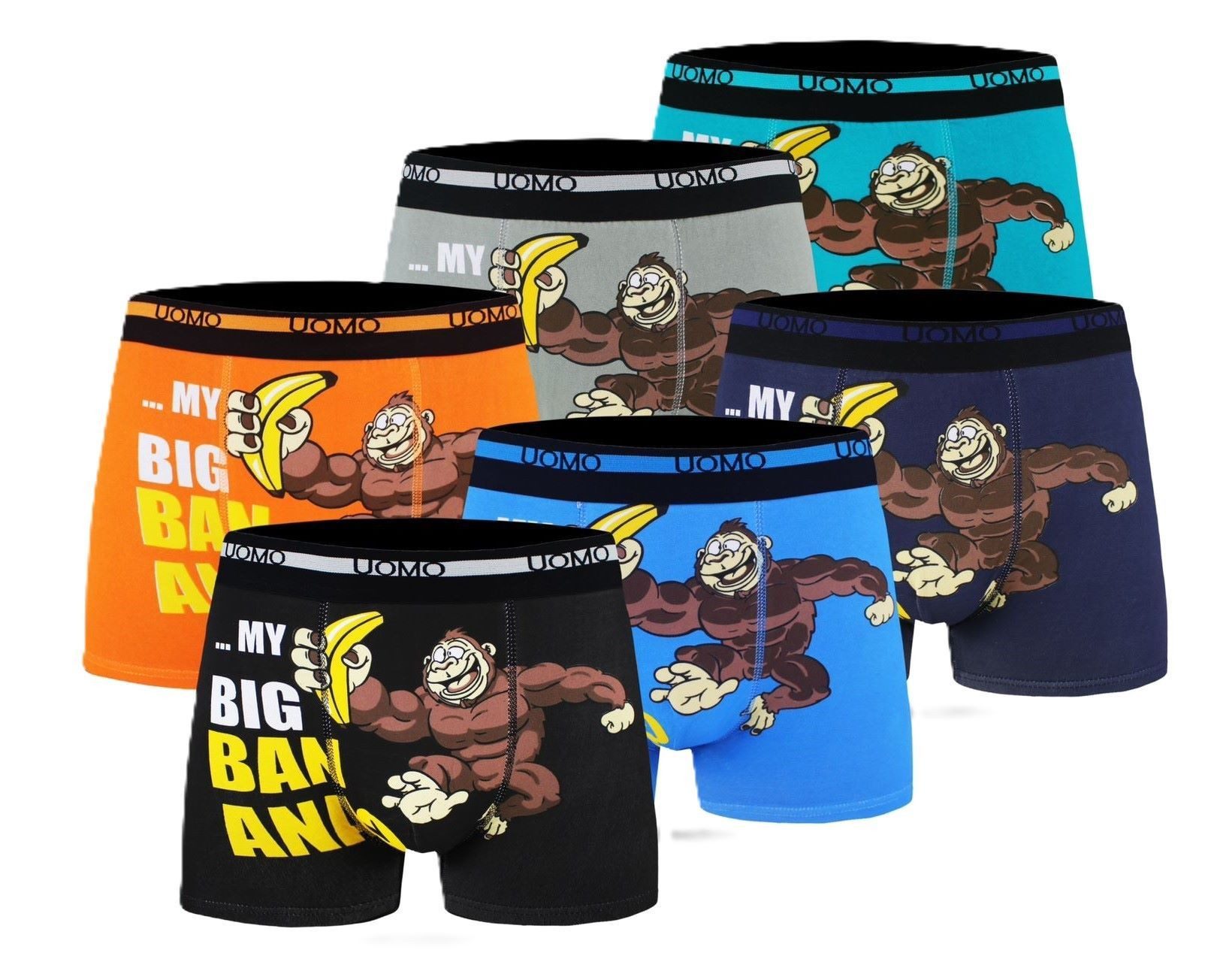 Pesail Boxershorts Herren Boxershort im 6er günstig online kaufen