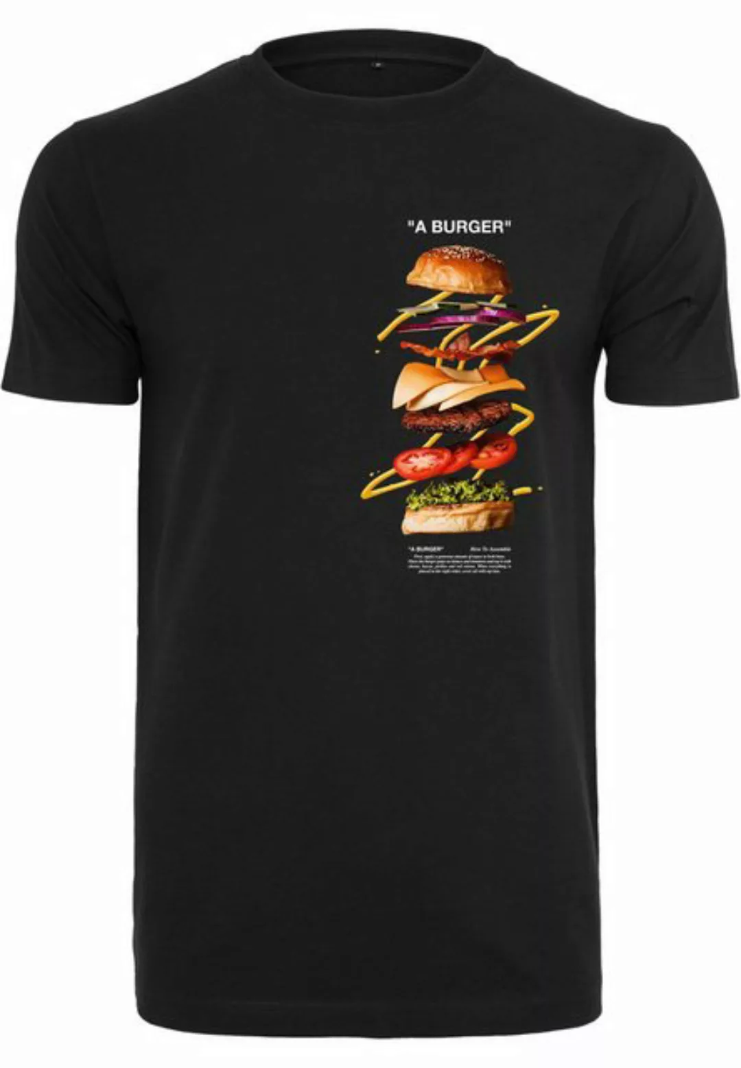 MisterTee T-Shirt MisterTee Herren A Burger Tee (1-tlg) günstig online kaufen