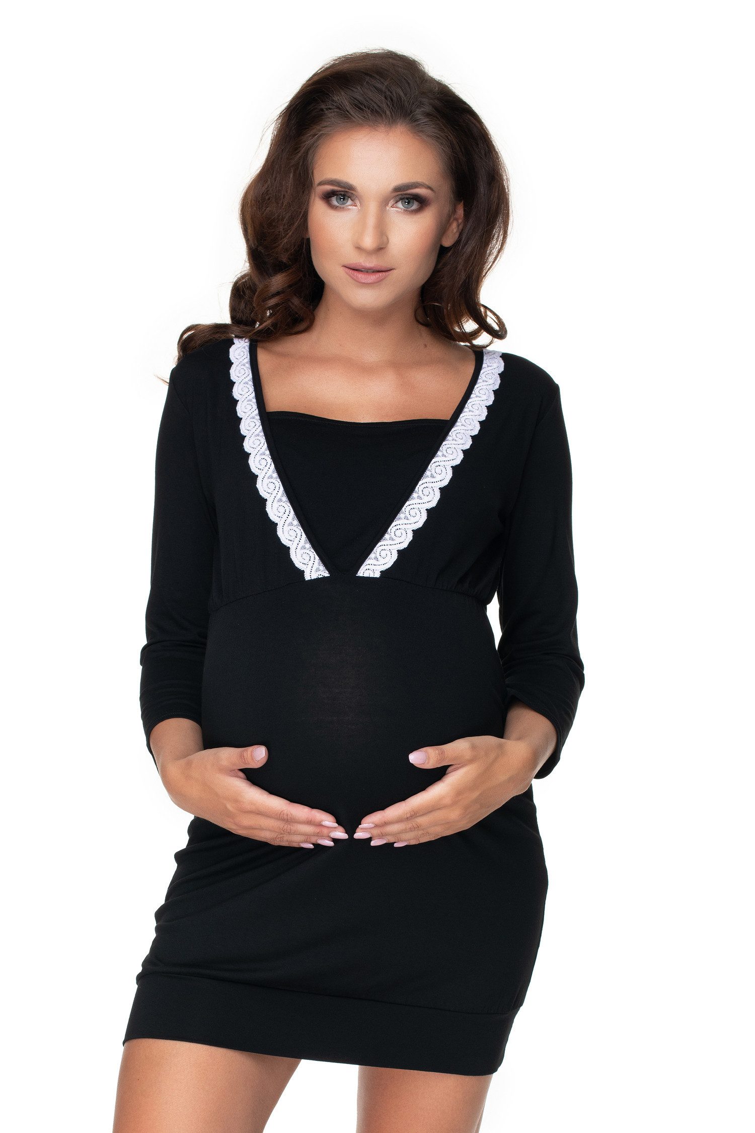 PeeKaBoo Umstandsnachthemd Stillnachthemd Nachthemd Schwangerschaft Stillen günstig online kaufen