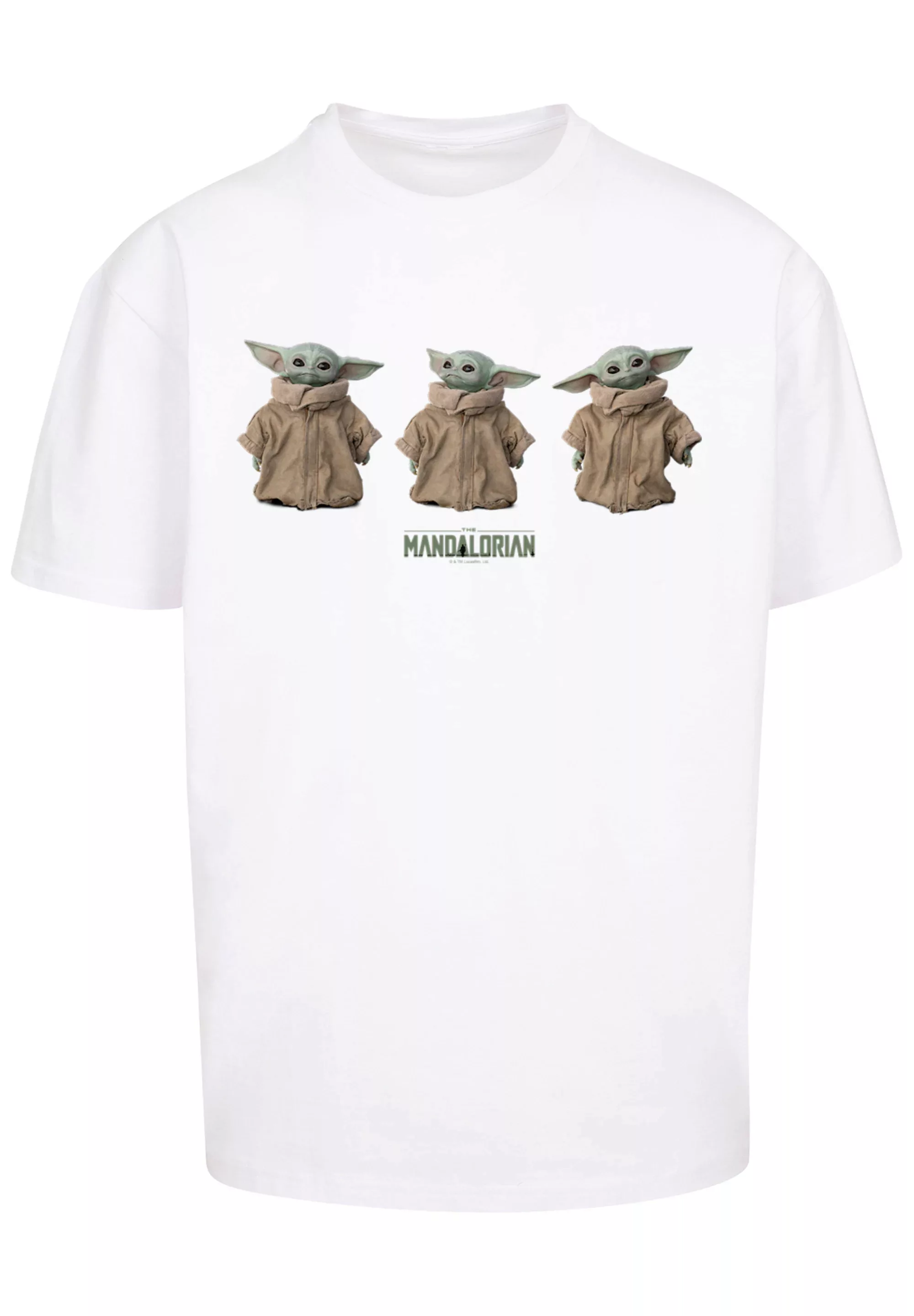 F4NT4STIC T-Shirt "Star Wars The Mandalorian The Child Poses", Print günstig online kaufen