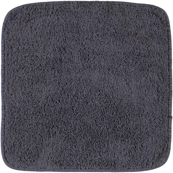 Rhomtuft - Handtücher Loft - Farbe: zinn - 02 - Seiflappen 30x30 cm günstig online kaufen