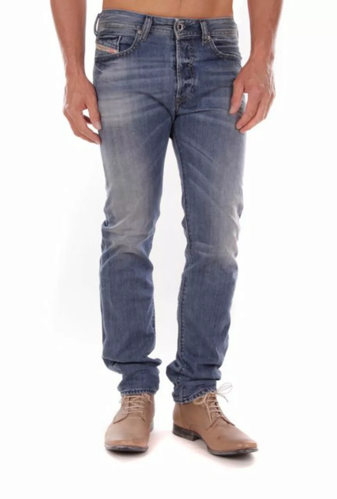 Diesel Tapered-fit-Jeans Diesel Buster 0840L Herren Jeans Hose Slim Tapered günstig online kaufen