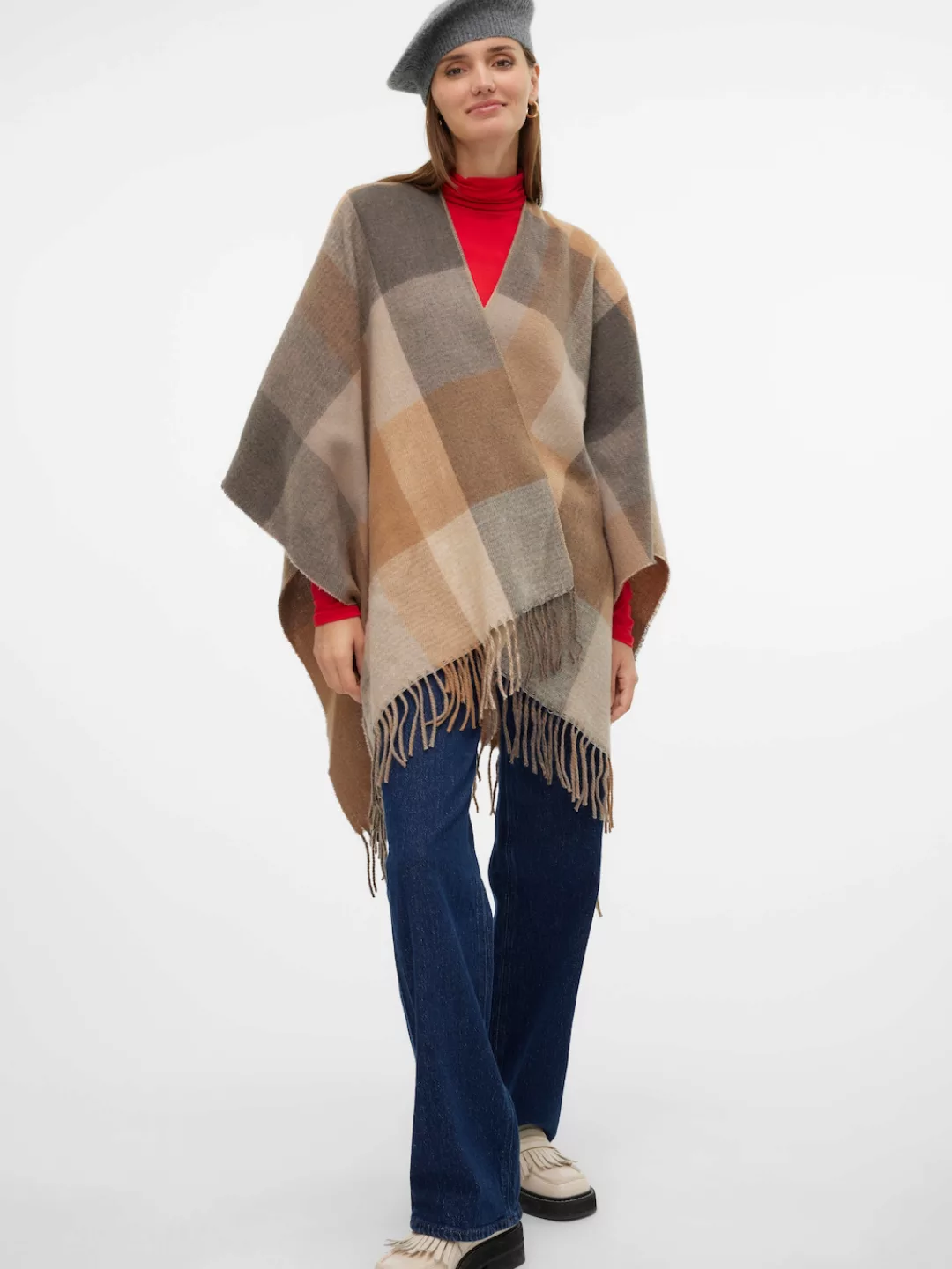 Vero Moda Strickponcho VMKIRA PONCHO GA günstig online kaufen