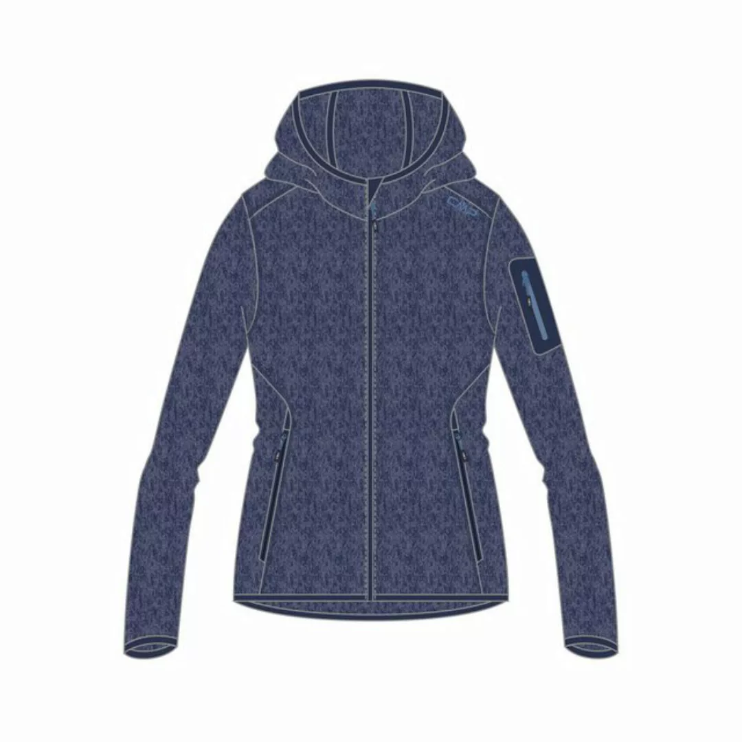 CMP Fleecejacke CMP Damen Jacke Knitted Melange Hoody 3H19826 günstig online kaufen