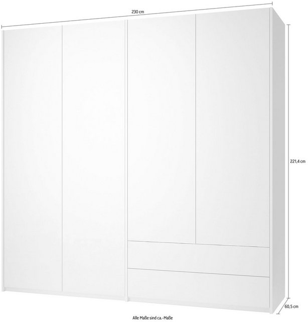 Müller SMALL LIVING Drehtürenschrank »Modular Plus Variante 8«, Inklusive 2 günstig online kaufen