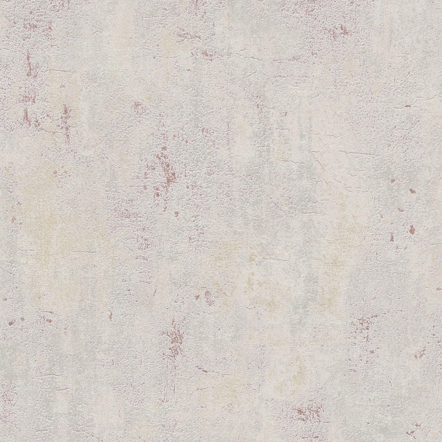 PROFHOME 379035-GU Spachtel Putz Tapete Used Look Matt Grau Rot 0,53 m x 10 günstig online kaufen