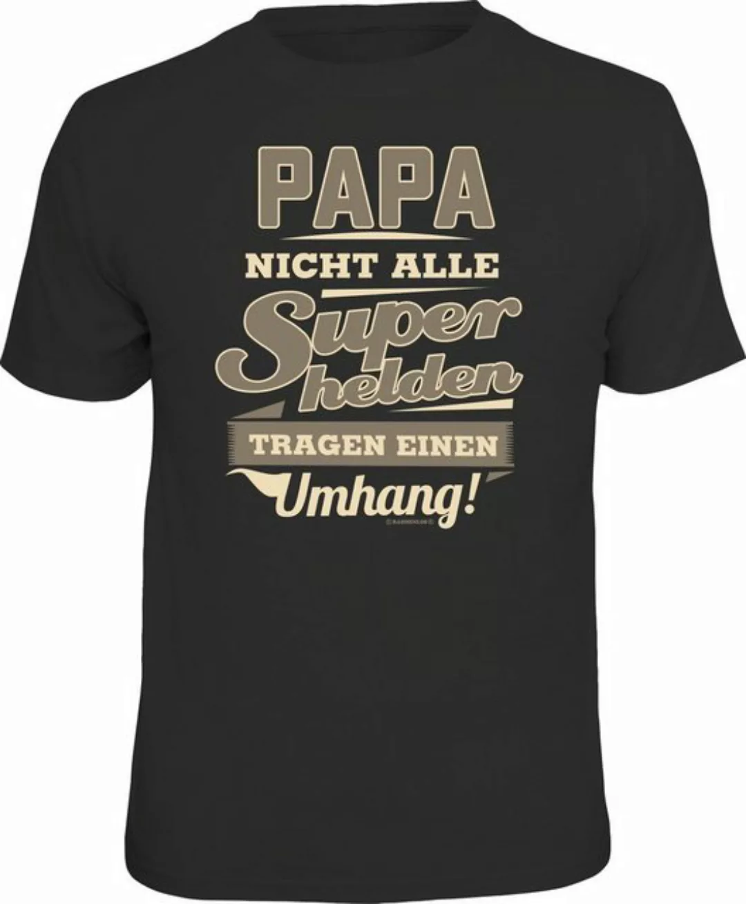 Rahmenlos T-Shirt Das Geschenk für Väter - Papa Superheld günstig online kaufen