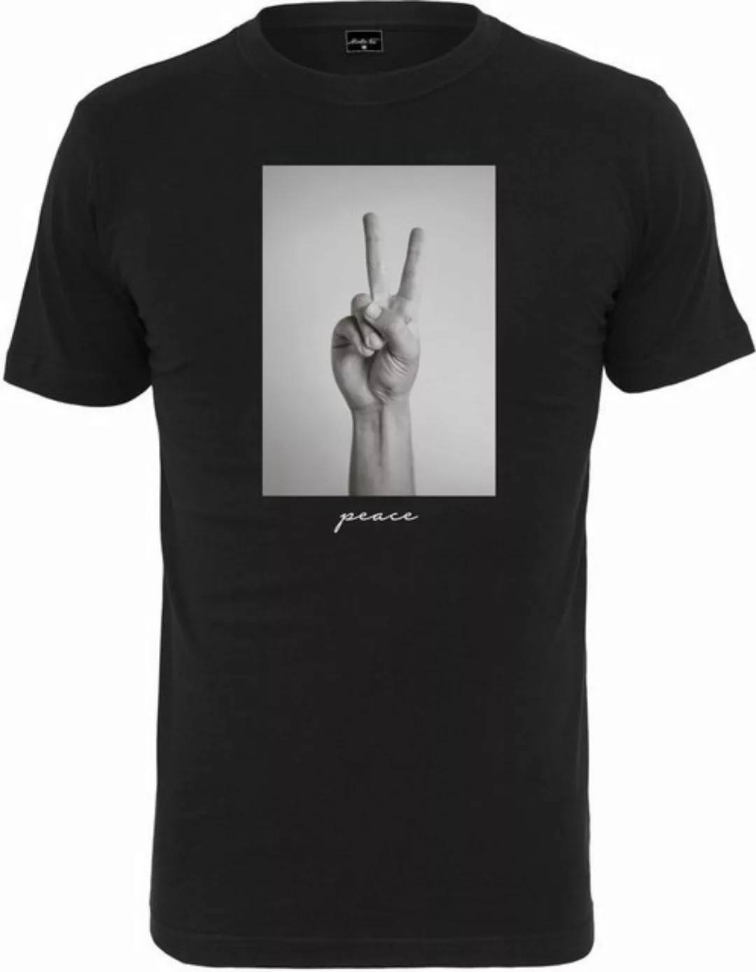MisterTee T-Shirt MisterTee Herren Peace Sign Tee (1-tlg) günstig online kaufen
