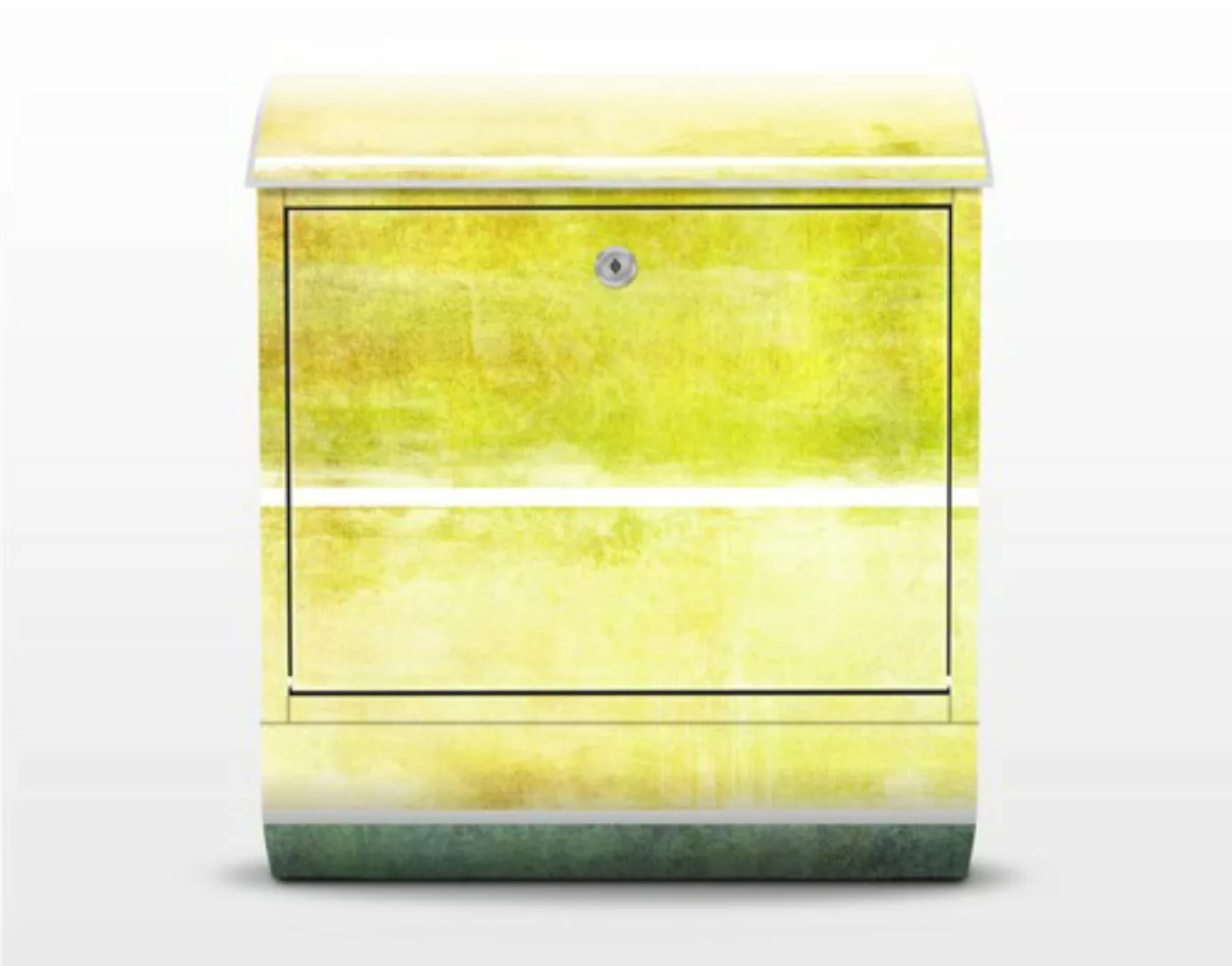 Briefkasten Muster & Textur Colour Harmony Yellow günstig online kaufen