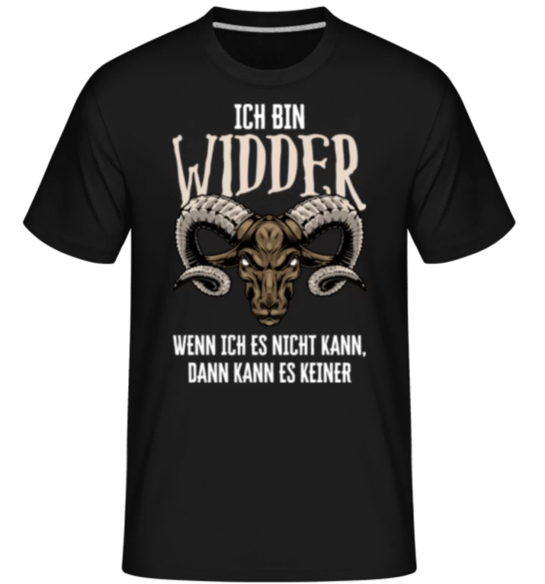 Sternzeichen Widder · Shirtinator Männer T-Shirt günstig online kaufen