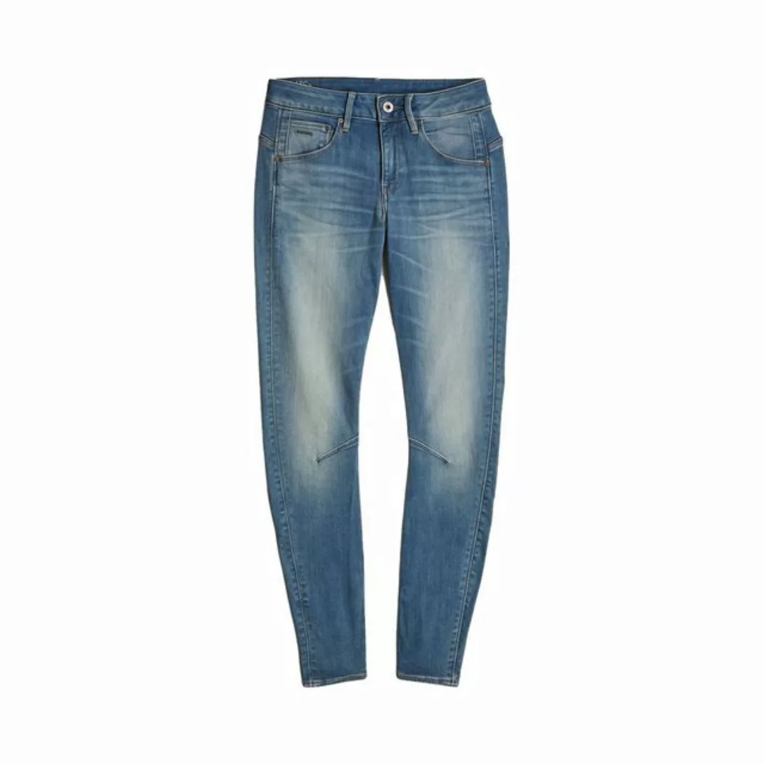 G-Star Damen Jeans ARC 3D Mid Waist Skinny Fit Blau Medium Aged günstig online kaufen