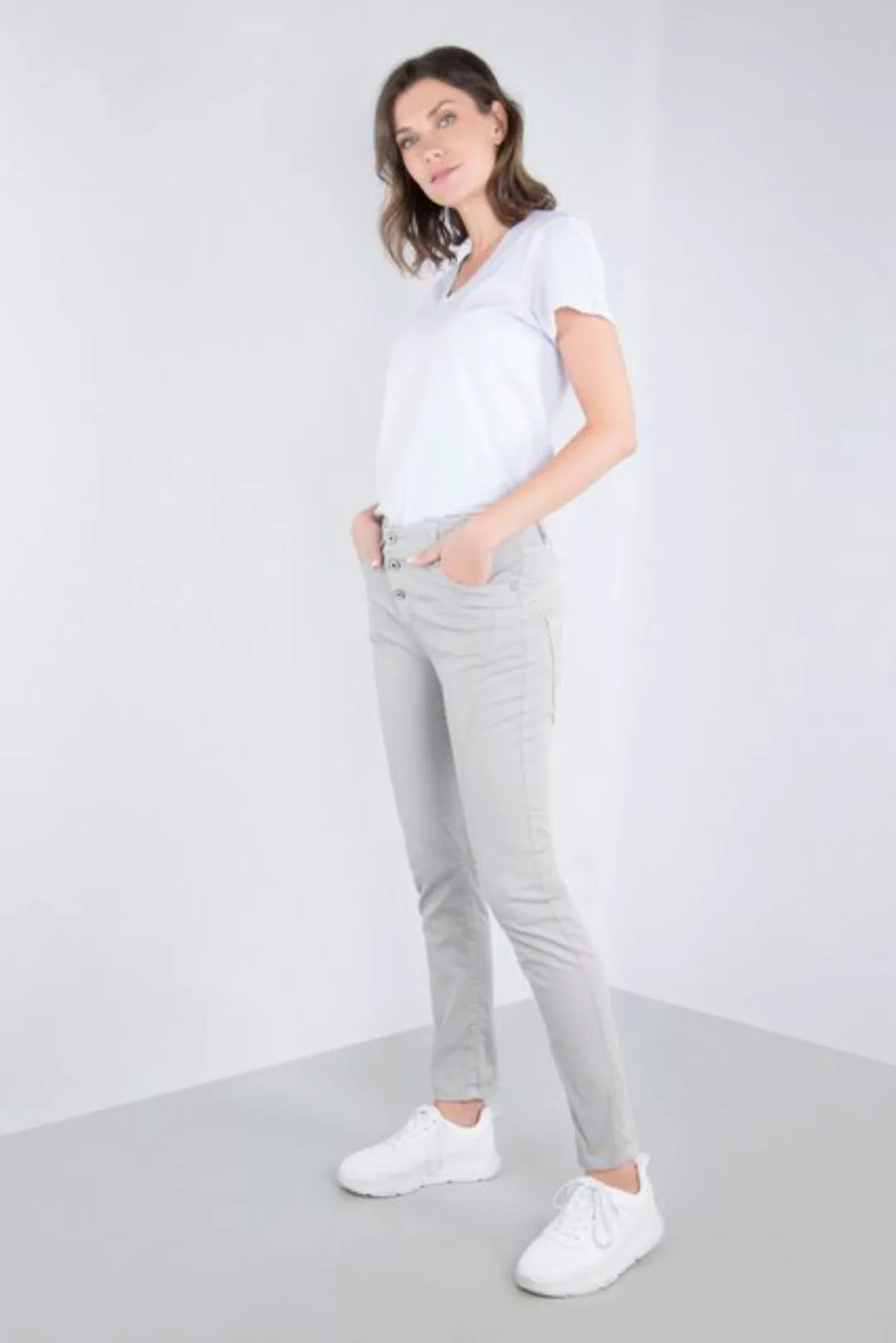 Please Jeans 5-Pocket-Jeans P78A Crinkle Optik günstig online kaufen