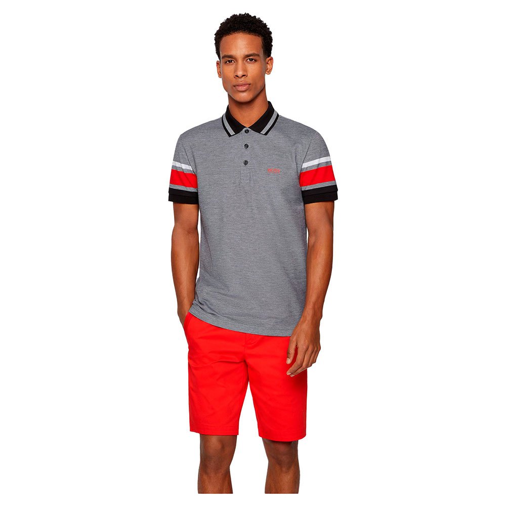 Boss Paddy 7 Kurzarm-poloshirt M Black günstig online kaufen