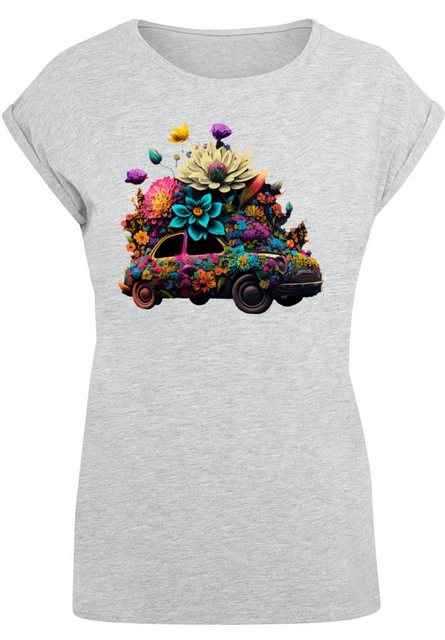 F4NT4STIC T-Shirt "Blumen Auto Tee", Print günstig online kaufen