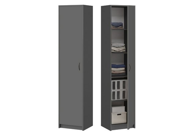 Home Collective Aktenschrank Bücherregal Kleiderschrank Regal 40cm breit 18 günstig online kaufen