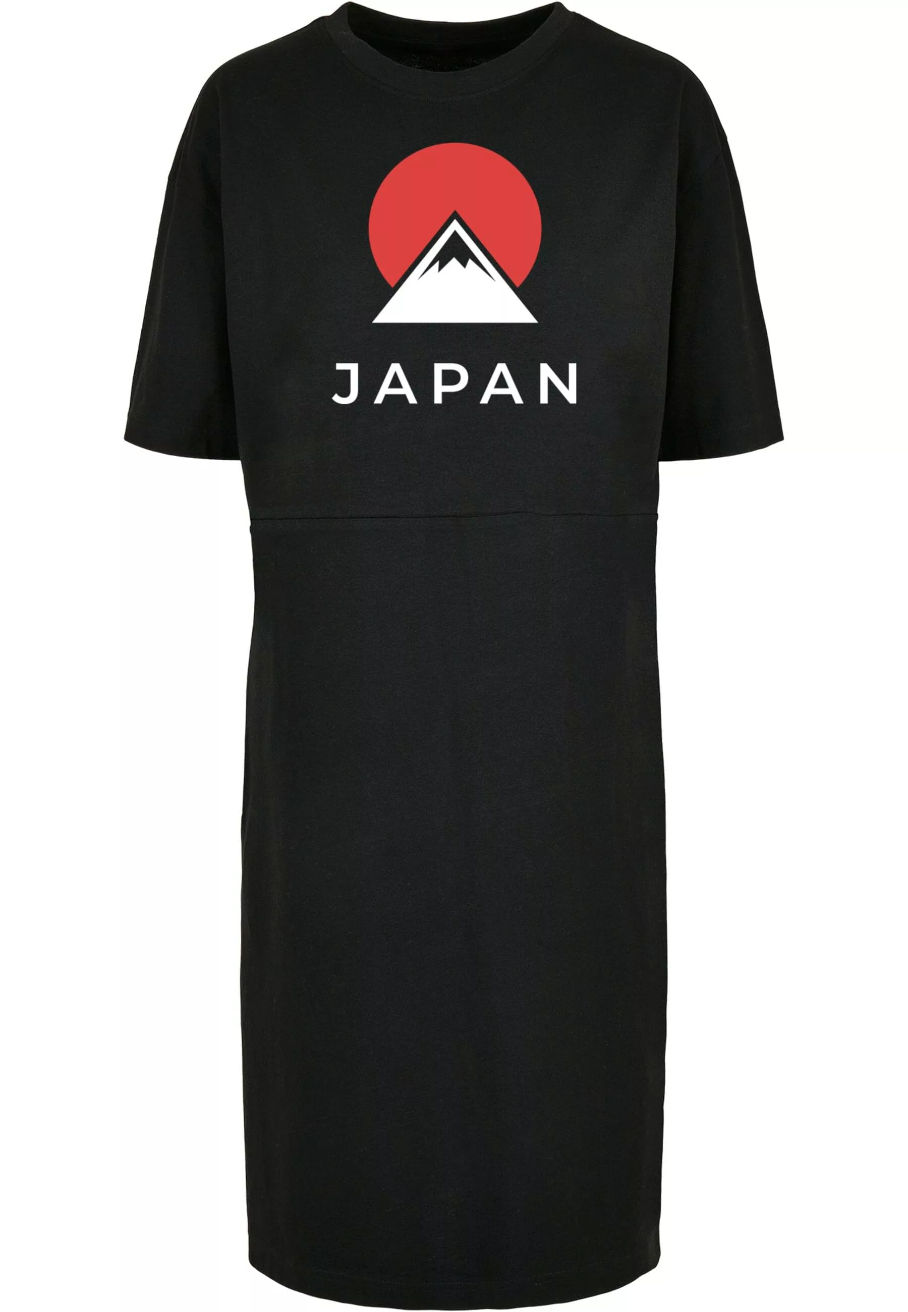 Merchcode Shirtkleid Merchcode Damen Ladies Japan X Organic Oversized Slit günstig online kaufen