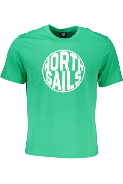 North Sails T-Shirt Stilvolles Herren Kurzarm T-Shirt in Grün mit günstig online kaufen