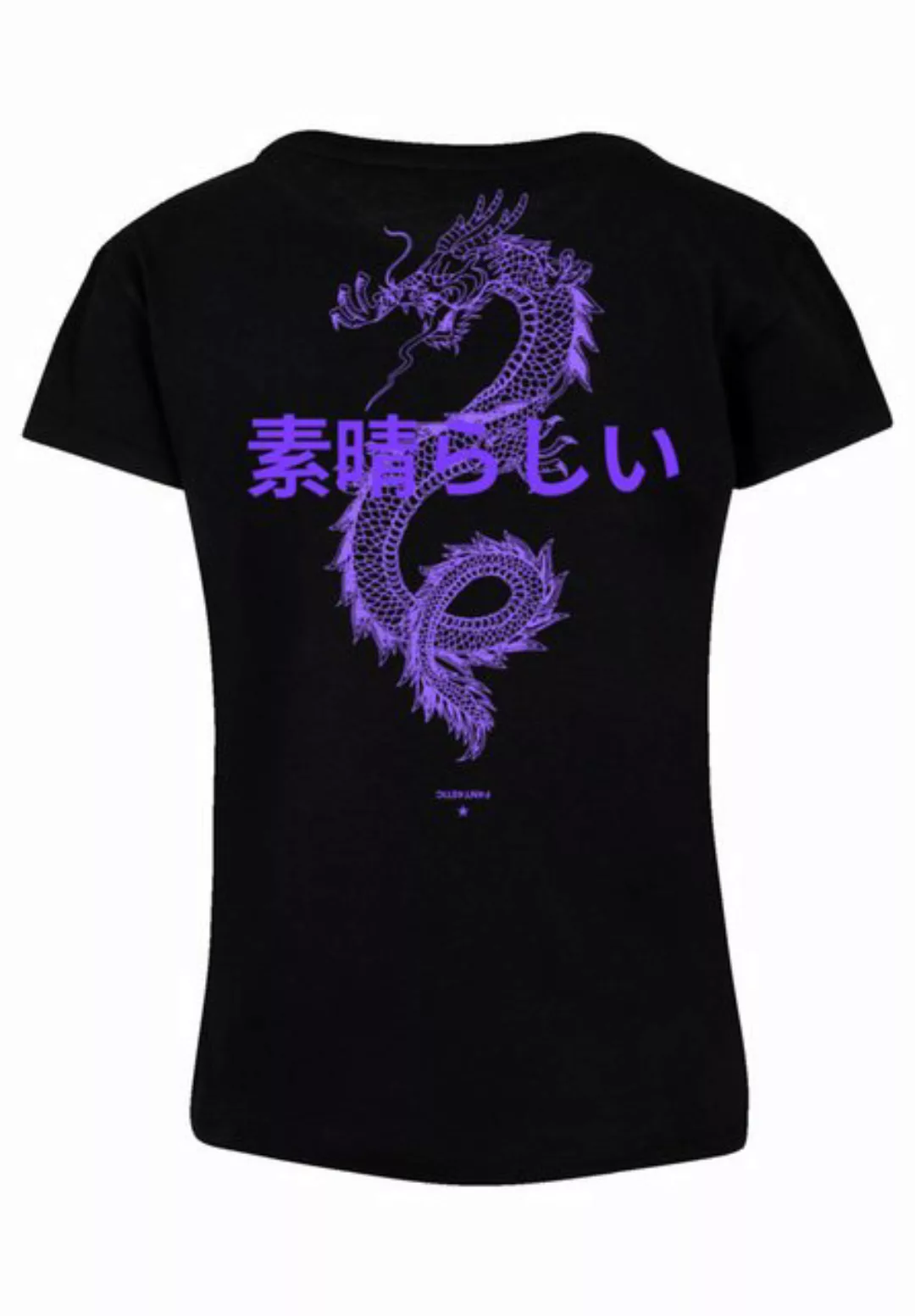 F4NT4STIC T-Shirt Drache Print günstig online kaufen