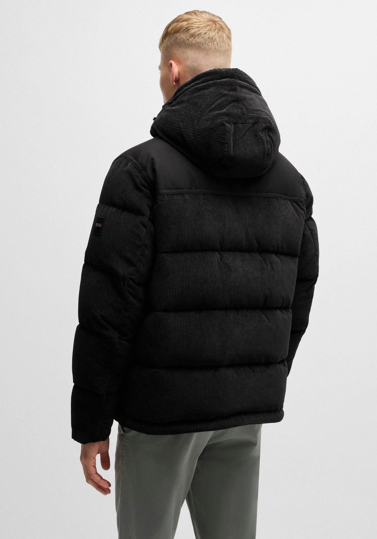 BOSS ORANGE Steppjacke Odope Label-Badge am günstig online kaufen