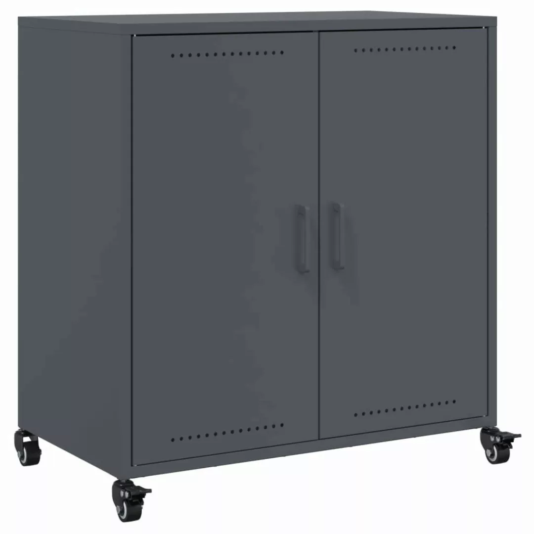 vidaXL Sideboard Sideboard Anthrazit 68x39x72 cm günstig online kaufen