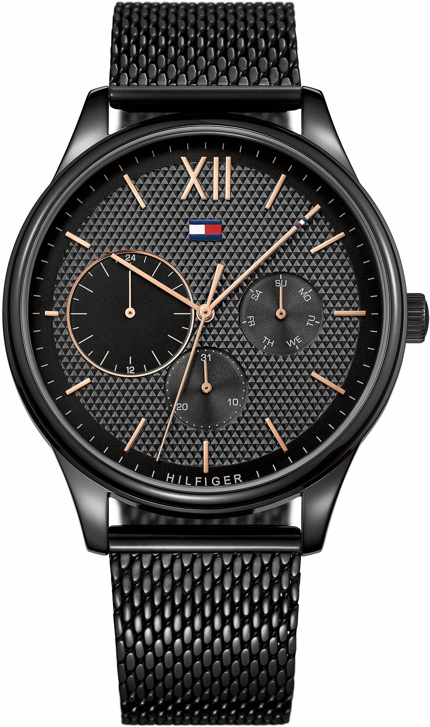 Tommy Hilfiger Multifunktionsuhr DAMON 1791420, Quarzuhr, günstig online kaufen