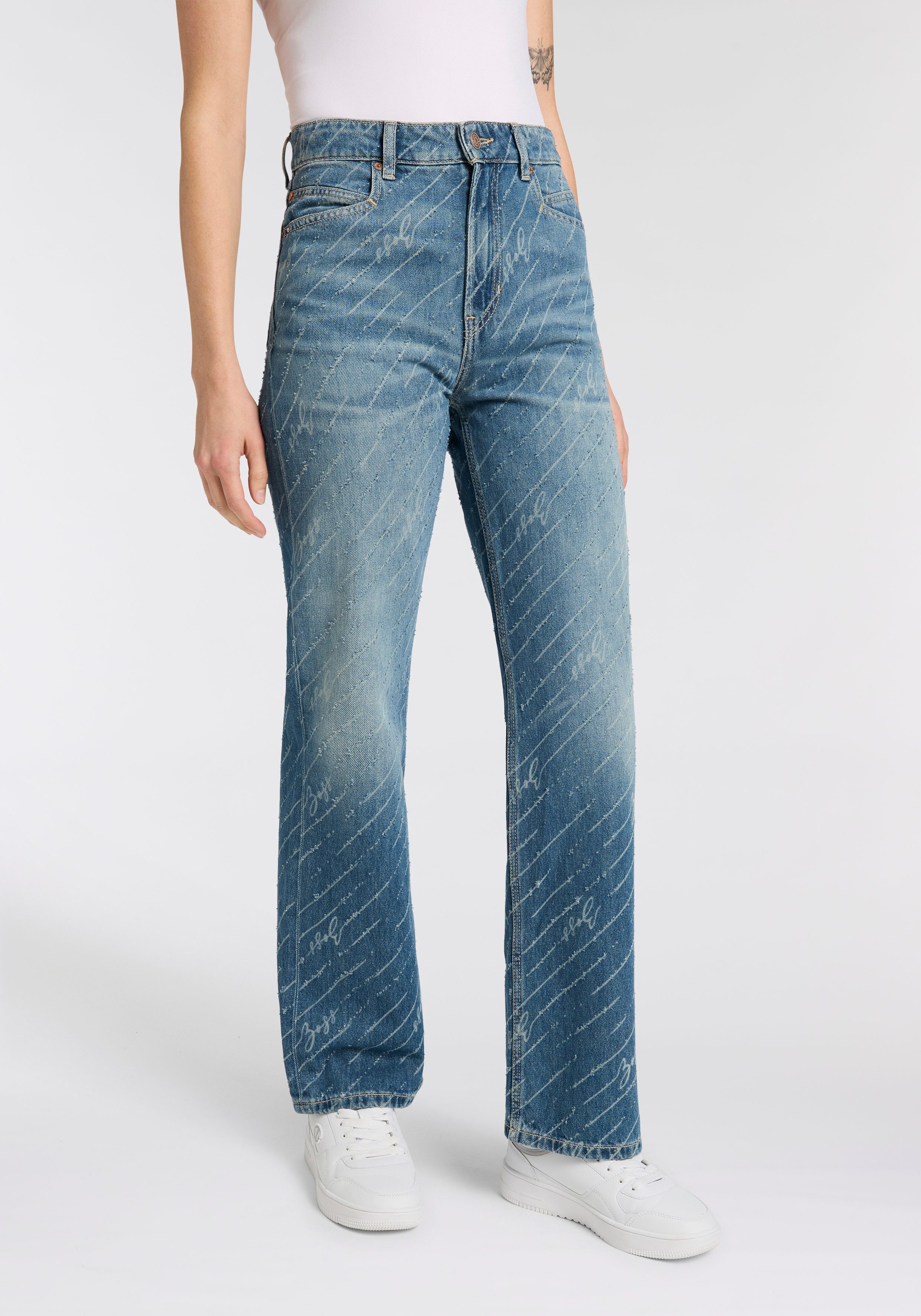 BOSS ORANGE Straight-Jeans Ada High Rise günstig online kaufen