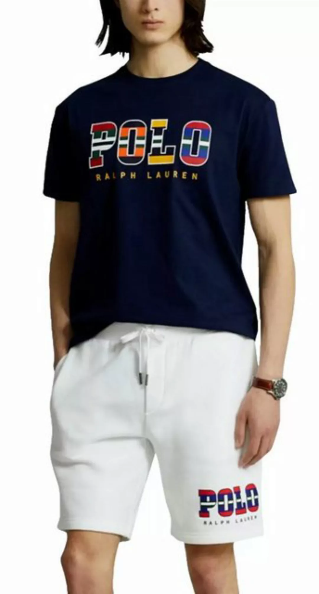 Polo Ralph Lauren T-Shirt Logo Custom Slim Fit Authentifizierung über das R günstig online kaufen