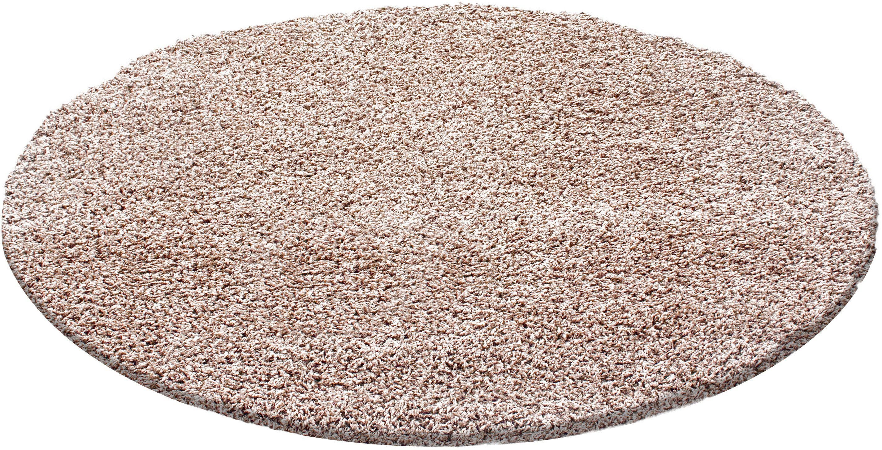 Ayyildiz Teppiche Hochflor-Teppich Dream Shaggy, rund, günstig online kaufen