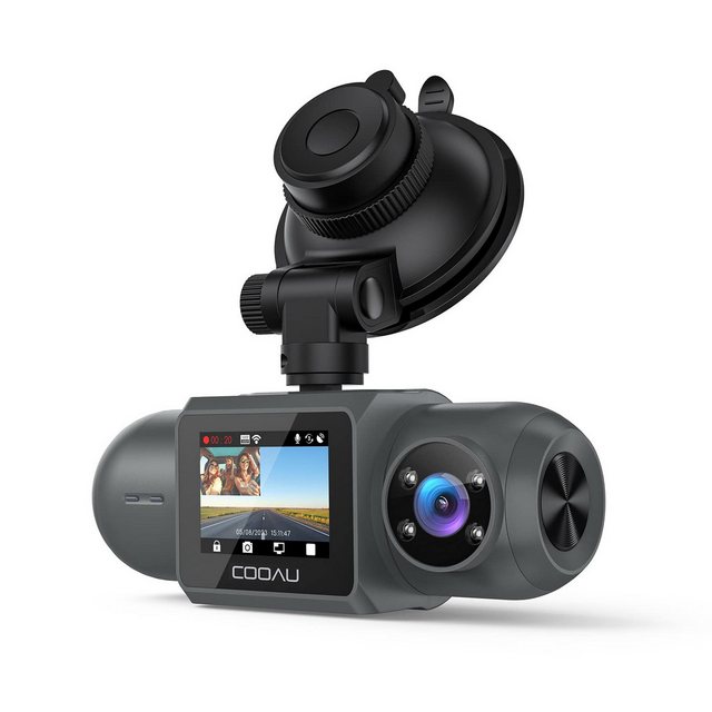 COOAU 4K Dashcam GPS WLAN Vorne & innen Dual 4K 1080P Für Uber Autokamera D günstig online kaufen