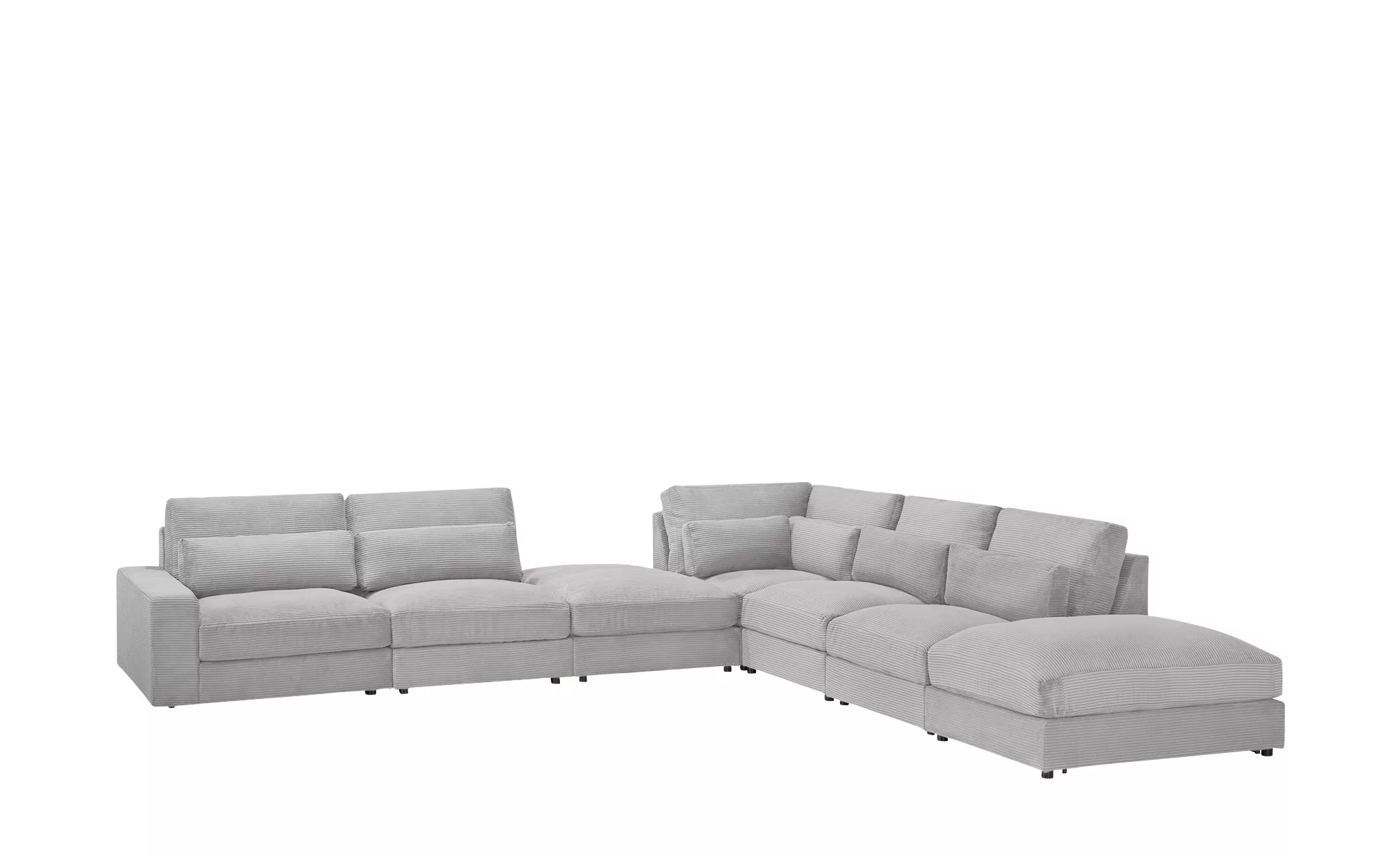 Ecksofa  Branna ¦ grau ¦ Maße (cm): B: 412 H: 88 T: 386 Polstermöbel > Sofa günstig online kaufen