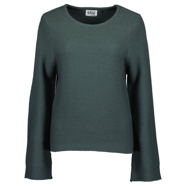 Blue Seven Rundhalspullover Damen Strickpullover mit V-Ausschnitt - Unifarb günstig online kaufen