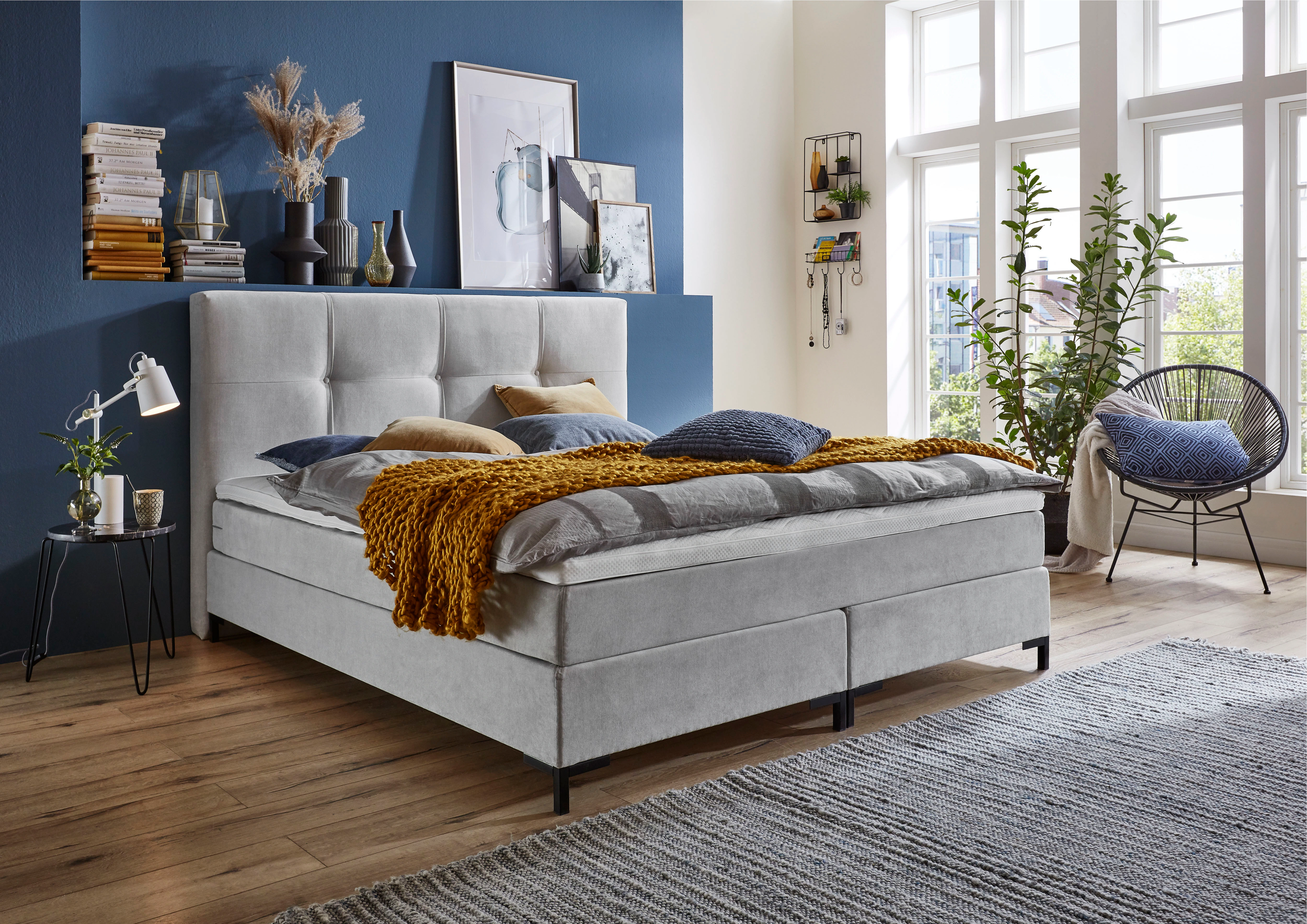 ATLANTIC home collection Boxspringbett "Romy" günstig online kaufen