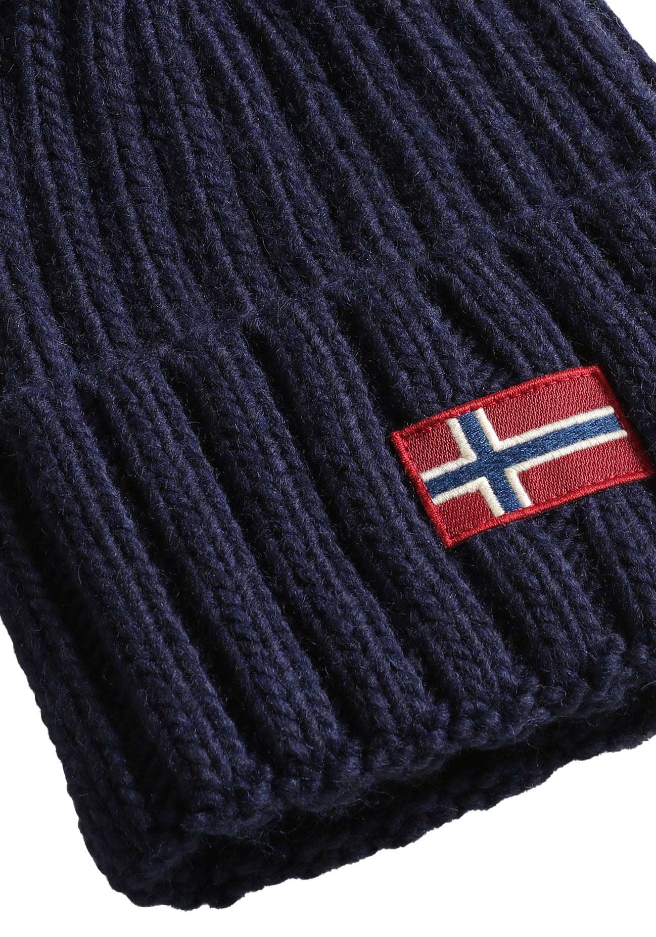 Napapijri Bommelmütze "SEMIURY", mit kontrastfarbigen Details günstig online kaufen
