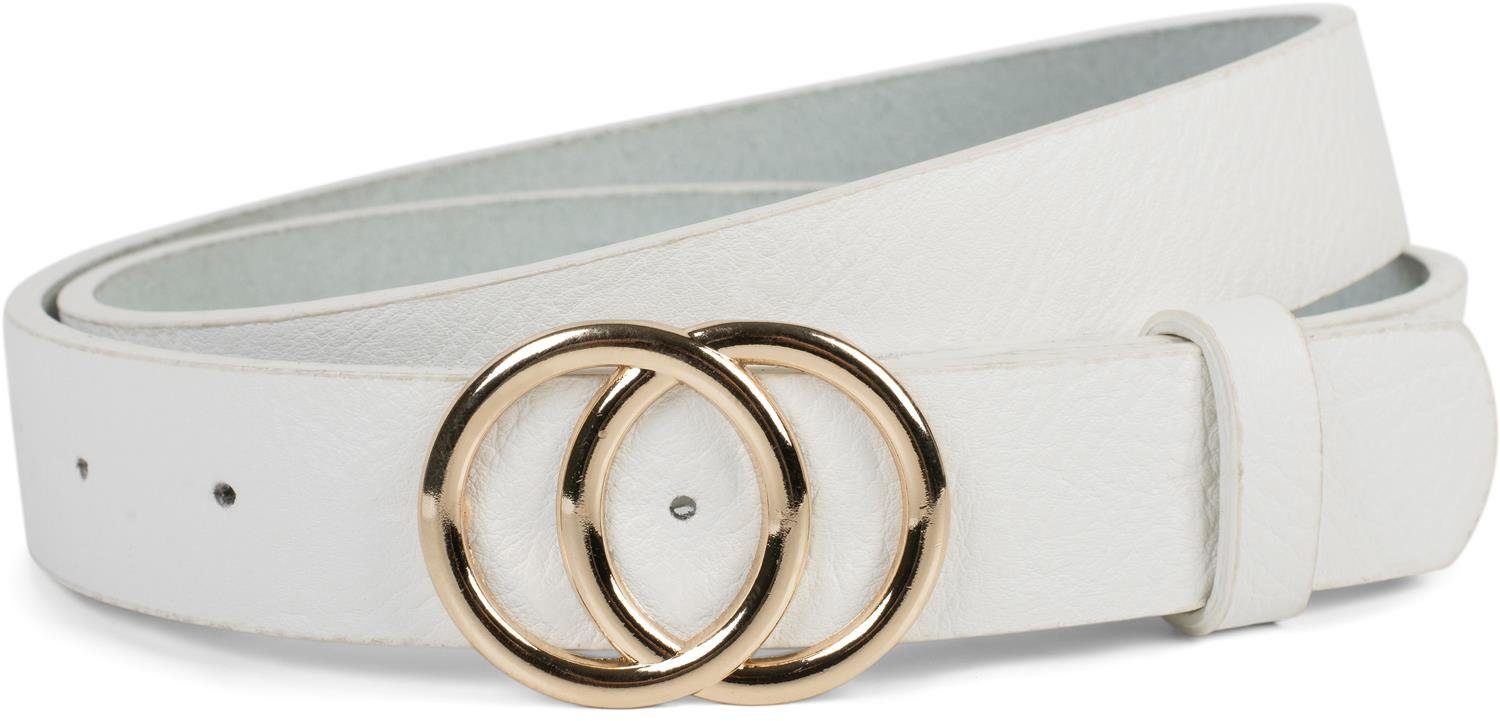 styleBREAKER Synthetikgürtel Gürtel mit Ringschnalle (1-St) günstig online kaufen