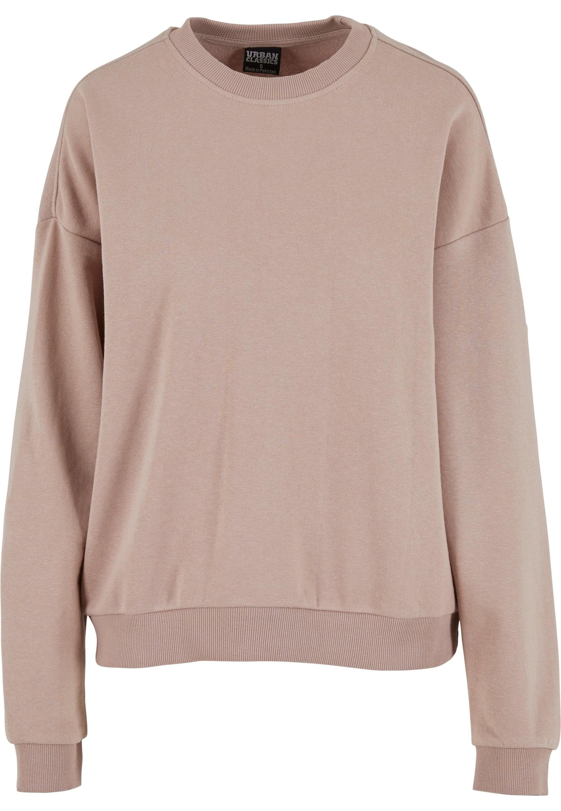 URBAN CLASSICS Sweater "Urban Classics Damen Ladies Oversized Light Terry C günstig online kaufen